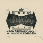 Occasional graphics - New Year's greeting: Happy New Year Árpád Nagy Budapest