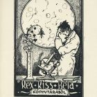 Ex-libris (bookplate) - From the library of Dr. Béla Rex Kiss