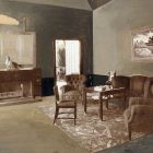 Exhibition photograph - study furniture designed by Ede Toroczkai Wigand, Spring Exhibition of Interior Design 1903