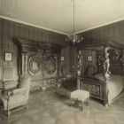 Interior photograph - so called old bedroom in the Pálffy Castle of Bojnice