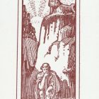 Ex-libris (bookplate) - From the books of Dr. Leop. Kauser