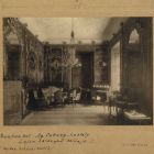 Interior photograph - women's salon in the Koháry-Coburg Castle of Szentantal