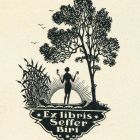Ex-libris (bookplate) - Biri Seffer