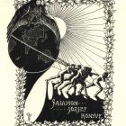 Ex-libris (bookplate) - The book of József Salamon