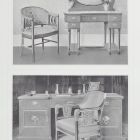 Design sheet - dressing table and writing desk