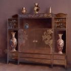 Photograph - grand sideboard from the dining hall of the Andrássy Castle,Tiszadob