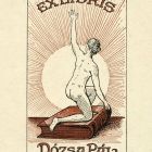 Ex-libris (bookplate) - Pál Dózsa