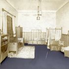 Exhibition photograph - children's room furniture designed by Mariska Undi (Springholtz), Spring Exhibition of Interior Design 1903