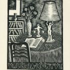 Ex-libris (bookplate) - Book of Valéria