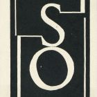 Signet - SO monogram