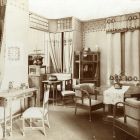 Exhibition photograph - salon furniture designed by László Raffay, Milan Universal Exposition 1906