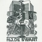 Ex-libris (bookplate) - H. J. de Swart