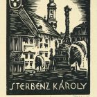 Ex-libris (bookplate) - Károly Sterbenz