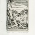 Ex-libris (bookplate) - Sjef van der Muur