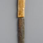 Knife - with carved bone handle