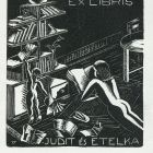 Ex-libris (bookplate) - Judit and Etelka (Reisinger)
