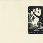 Occasional graphics - Invitation:  of MEGE (Hungarian Exlibris Collectors and Graphics Friends Association)