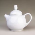 Tea pot with lid (part of a service)