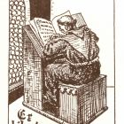 Ex-libris (bookplate) - Sándor Matonog