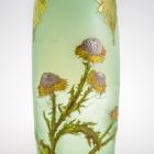 Vase - With thistle decoration