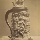 Photograph - tankard with the representation of Cupid and Venus, from the Esterhazy Treasury, Frakno,at the Exhibition of Applied Arts, 1876