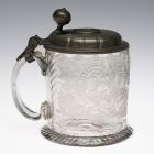 Tankard with pewter lid