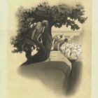 Bible Illustration - scene of Zacchaeus, the tax-collector