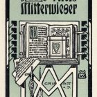 Ex-libris (bookplate) - Alois Mitterwieser