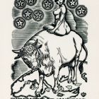 Ex-libris (bookplate) - Tadeusz Borowiecki