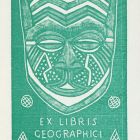 Ex-libris (bookplate) - Geographici Franciscus Galambos