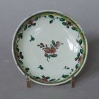 Saucer - With floral decoration