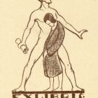 Ex-libris (bookplate) - Dr. István Kende