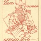 Ex-libris (bookplate) - doctoris Jenő Gergely