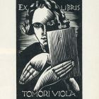 Ex-libris (bookplate) - Viola Tomori