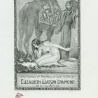 Ex-libris (bookplate) - Elizabeth Watson Diamond