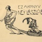 Ex-libris (bookplate) - László Ney