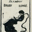 Ex-libris (bookplate) - This book belongs to Ilona Brust