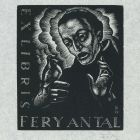 Ex-libris (bookplate) - Antal Fery (ipse)