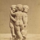 Photograph - ivory carving depicting a group of four children's, from Károly Khuen-Héderváy's collection, at the Exhibition of Applied Arts, 1876