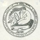 Ex-libris (bookplate) - Imre Maros