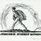 Ex-libris (bookplate) - Book of Dr. József Fischer
