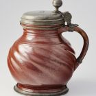Jug with pewter lid