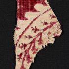 Fragment of a Velvet cushion cover (yastik yüzü) - Furnishing fabric