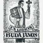 Ex-libris (bookplate) - János Buda