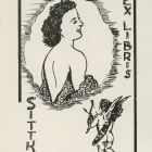 Ex-libris (bookplate) - Gyula Sittkey