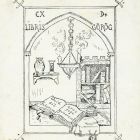 Ex-libris (bookplate) - Dr. Görög