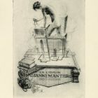 Ex-libris (bookplate) - Gianni Mantero