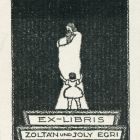 Ex-libris (bookplate) - Zoltán und Joly Egri