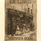 Ex-libris (bookplate) - Ödön Stemmer