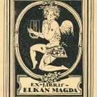 Ex-libris (bookplate) - Magda Elkán